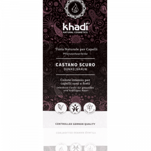 Khadi – Tinta naturale per capelli – Castano scuro