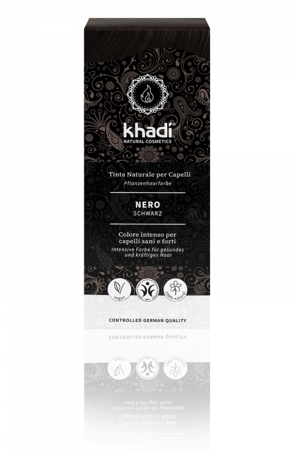 Khadi - Tinta naturale per capelli - Nero