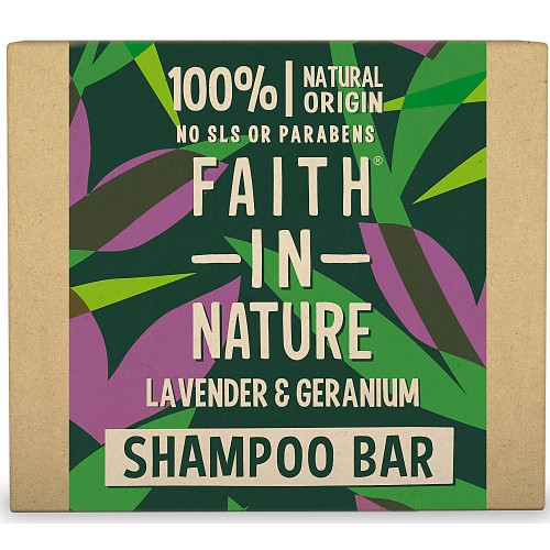Faith in Nature - Shampoo solido - lavanda e geranio
