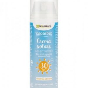 La Saponaria – Crema solare media protezione SPF. 30